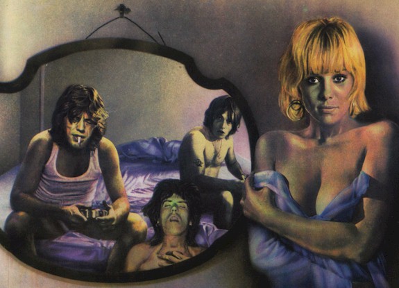 mick, keith, biran & anita